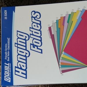 Quill Hanging File Folders